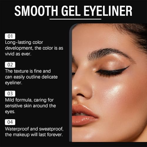 Set de 2 Lápices de Delineador en Gel Waterproof Negro miniatura 4