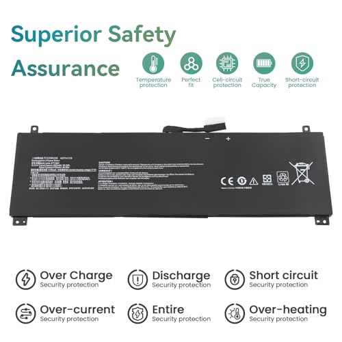 Batterie BTY-M54 pour MSI Creator Z17 Performance Durable et Sûre - 7