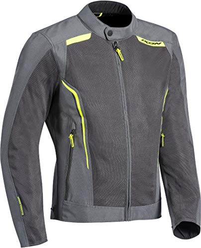 IXON blouson moto Cool air gris jaune Taille L