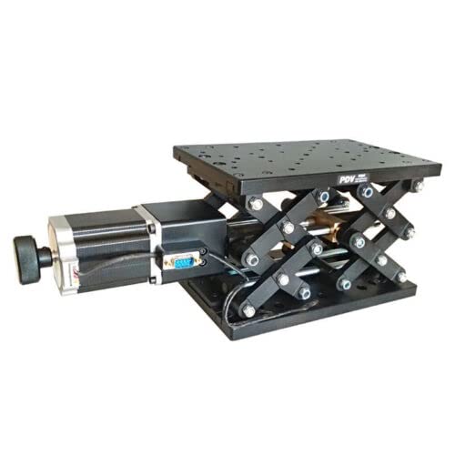 Elektryczna platforma podnosząca, silnik, podnośnik laboratoryjny, optyczny podnośnik przesuwny, 110 mm