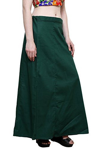 Image of Pistaa combo of 3 Women's Cotton Best Indian Readymade Inskirt Saree petticoats