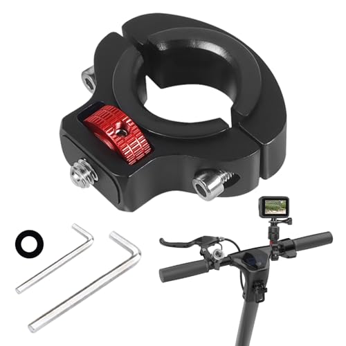 keyxer Kamerahalterung Fahrrad Klemme, Action Cam Halterung 360°, Action Kamera Fahrradhalterung, 1/4 Mount Action Kamera Lenker für Fahrrad Motorrad,Action Cameras