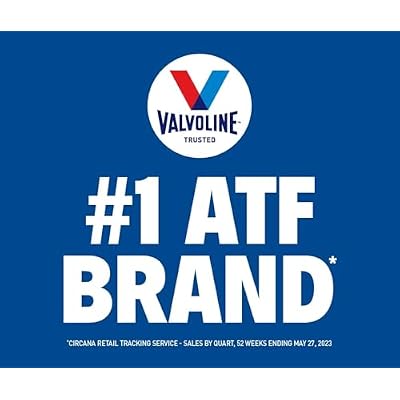 Valvoline Type F (ATF) Automatic Transmission Fluid 1 QT, Case of 6