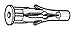 Hollow Wall Anchor, #6-8, PK100