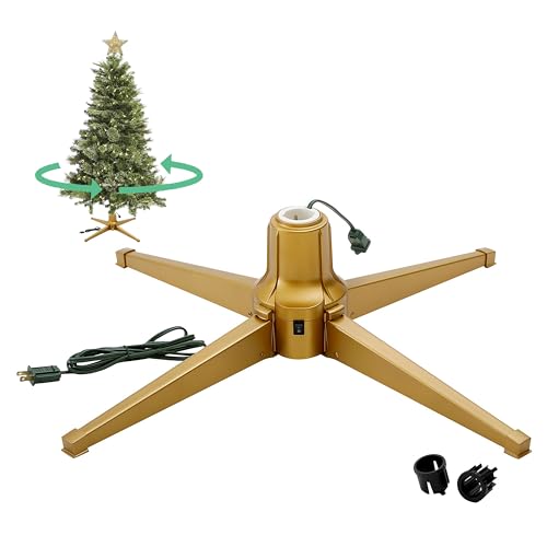 Home Heritage 360° Rotating Christmas Tree Stand –...