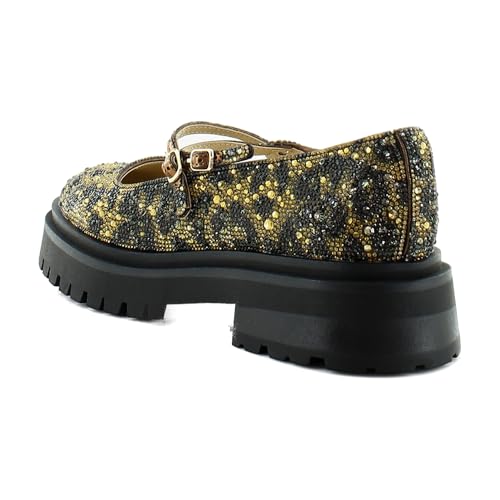 Betsey Johnson Womens Rico Rhinestone Mary Janes3