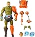 Masters of the Universe Masterverse New Eternia Man-At-Arms Action Figure, 30 Articulations, Swappable Head, Hands & Mace, MOTU Toy