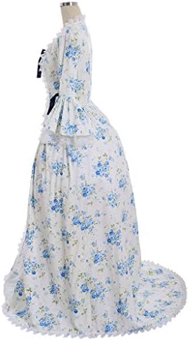 1791's lady Women's Victorian Rococo Dress Inspration Maiden Costume