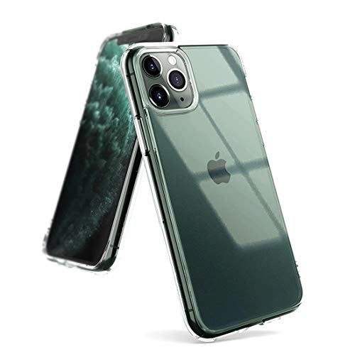 YOMYM Coque pour iPhone 11, Cristal Limpide Ultra Mince Étui Protection Absorption de Choc, Coque Anti-Rayures en Silicone TPU (5.8)