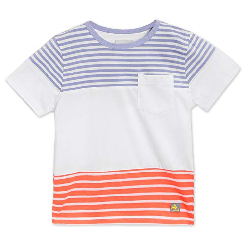 Image of Cherry Crumble Graphic Fit Boy's Regular T-Shirt (Ctwsg-Tsrt-1 Purple White & Red 5-6 Years)