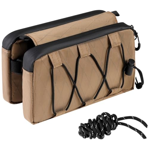 大容量自転車フロントチューブバッグサイクリング収納ポーチマウンテンバイクバイク収納フロントサドル