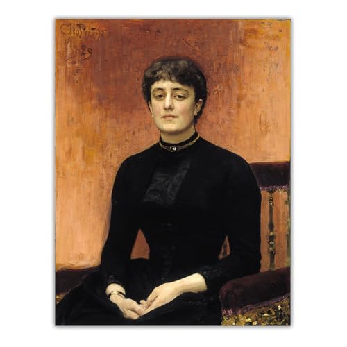 Kit peinture 5D Ilya Efimovich Repin broderie diamant portrait décoration murale 50x61