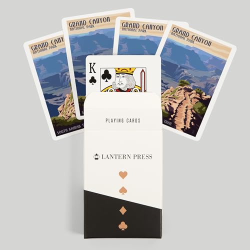 Lantern Press Grand Canyon National Park, Naipes póker 52 cartas miniatura 6