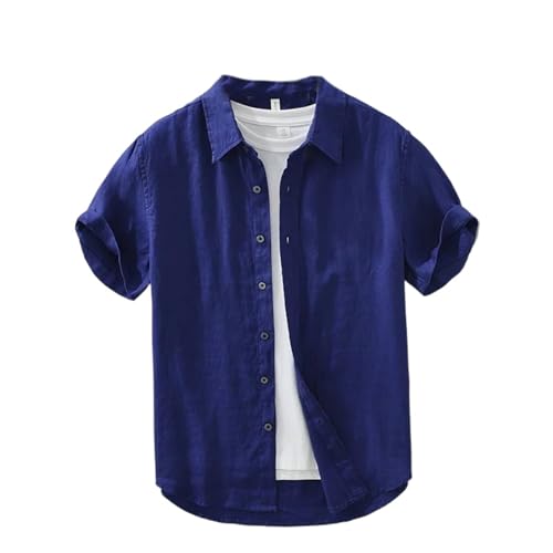 Chemise lin homme ample anti transpiration pour rester au frais