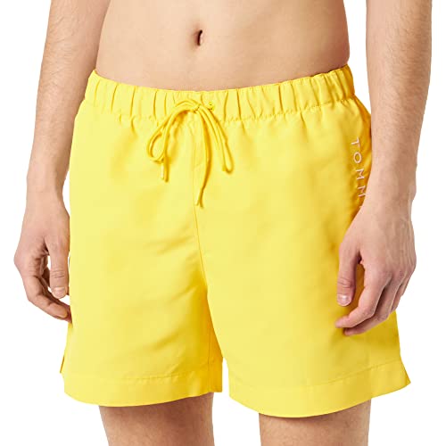 Tommy Hilfiger Herren Badehose Medium Drawstring Lang, Gelb (Vivid Yellow),...