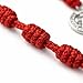 SIFRIMANIA Pray Decade Handmade Mini Rosary St Benedict Red String Bracelets Guest Celebration Favors