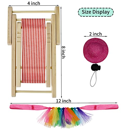 Vehomy bearded dragon costume bearded dragon hat for lizards bearded dragon tutu skirt & reptile mini deck chair small pet costume outfits clothes photo props for lizards geckos hamsters rats 3pcs 2 Vehomy bearded dragon costume bearded dragon hat for lizards bearded dragon tutu skirt & reptile mini deck chair small pet costume outfits clothes photo props for lizards geckos hamsters rats 3pcs - image 3