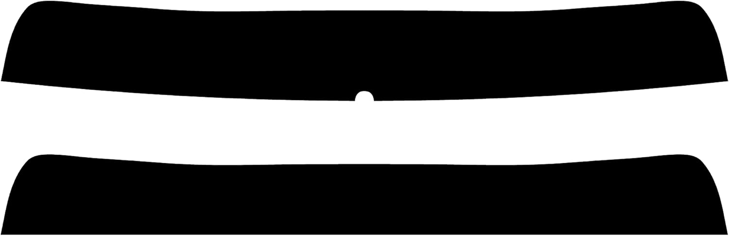 True Line Automotive Precut Car Sun Visor Window Tint Compatible with Nissan Xterra SUV 2005-2015 - Customizable Visor - Sunshade for Car Windshield - Sun Visor for Car Windows - Tint Kit