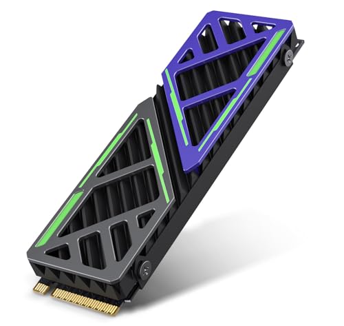 M.2 2280 SSD NVMe Heatsink for Samsung 9100 PRO/990...