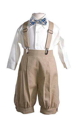 Bonnie Jean 3 Piece Sweater Vest and Pants Christmas Set with Santa Applique 24 Months Multi