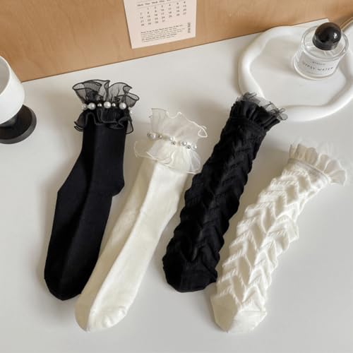 Image of Socks for Women Aesthetic Casual Cotton Soft Cute Ankle Gifts for Girls Cute Crew Fashion Novelty
