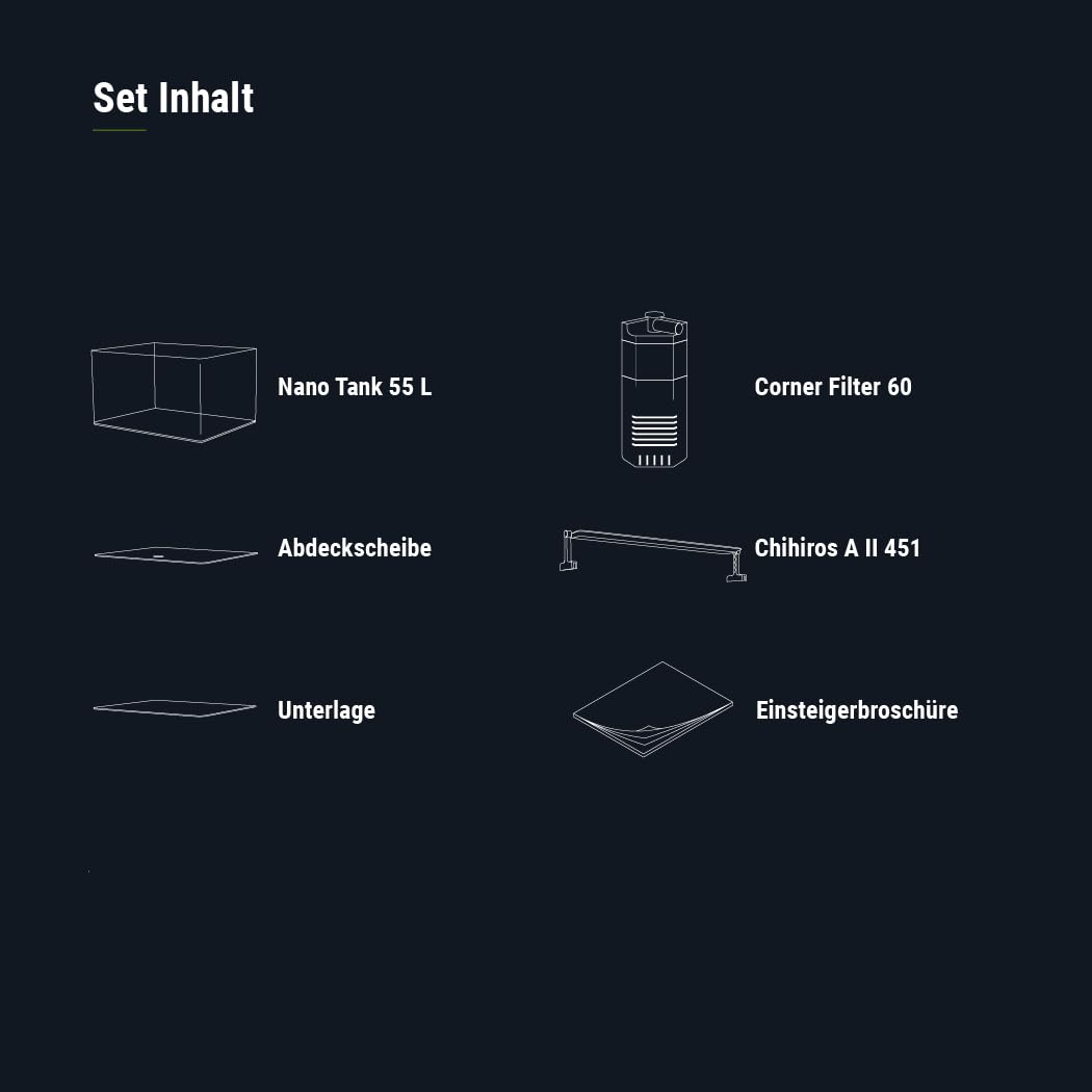 Dennerle Nano Tank Plant Pro 55 litros