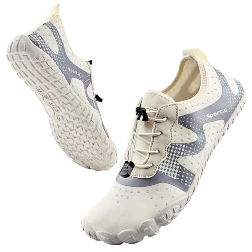 Image of Water Shoes for Men Barefoot Quick-Dry Aqua Sock Outdoor Athletic Sport Shoes for Kayaking, Boating, Hiking, Surfing, Walking