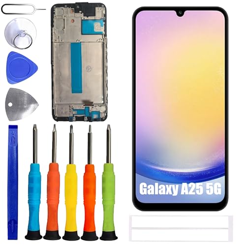 Écran pour Samsung Galaxy A25 5G pour réparer un afficheur brisé ou noir