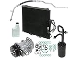 Marketplace Auto Parts A/C Compressor Kit - with Hose Assembly - Compatible with 1997-1998 Jeep Wrangler