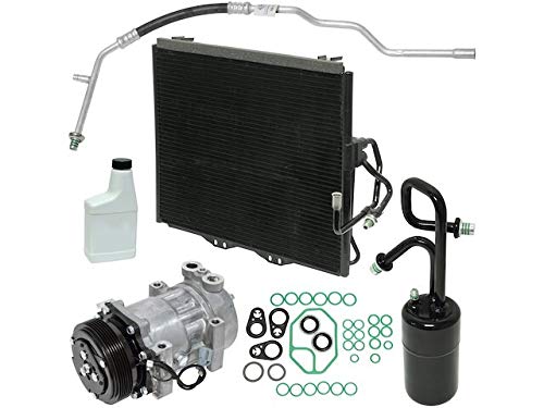 Marketplace Auto Parts A/C Compressor Kit - with Hose Assembly - Compatible with 1997-1998 Jeep Wrangler
