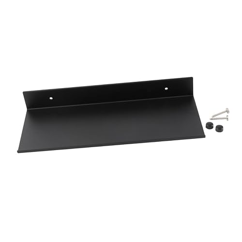 Alipis Single Layer Bathroom Shelf Space Aluminum Matte Wall Mount