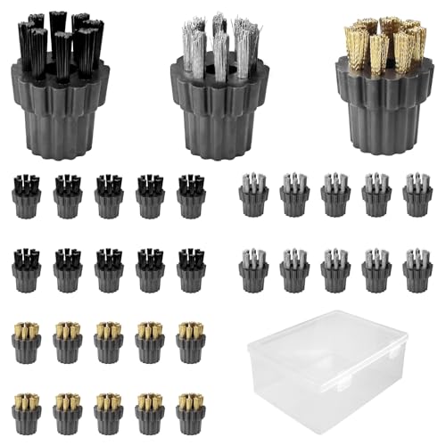 30Pcs Steam Cleaner Brush Attachments (M8)