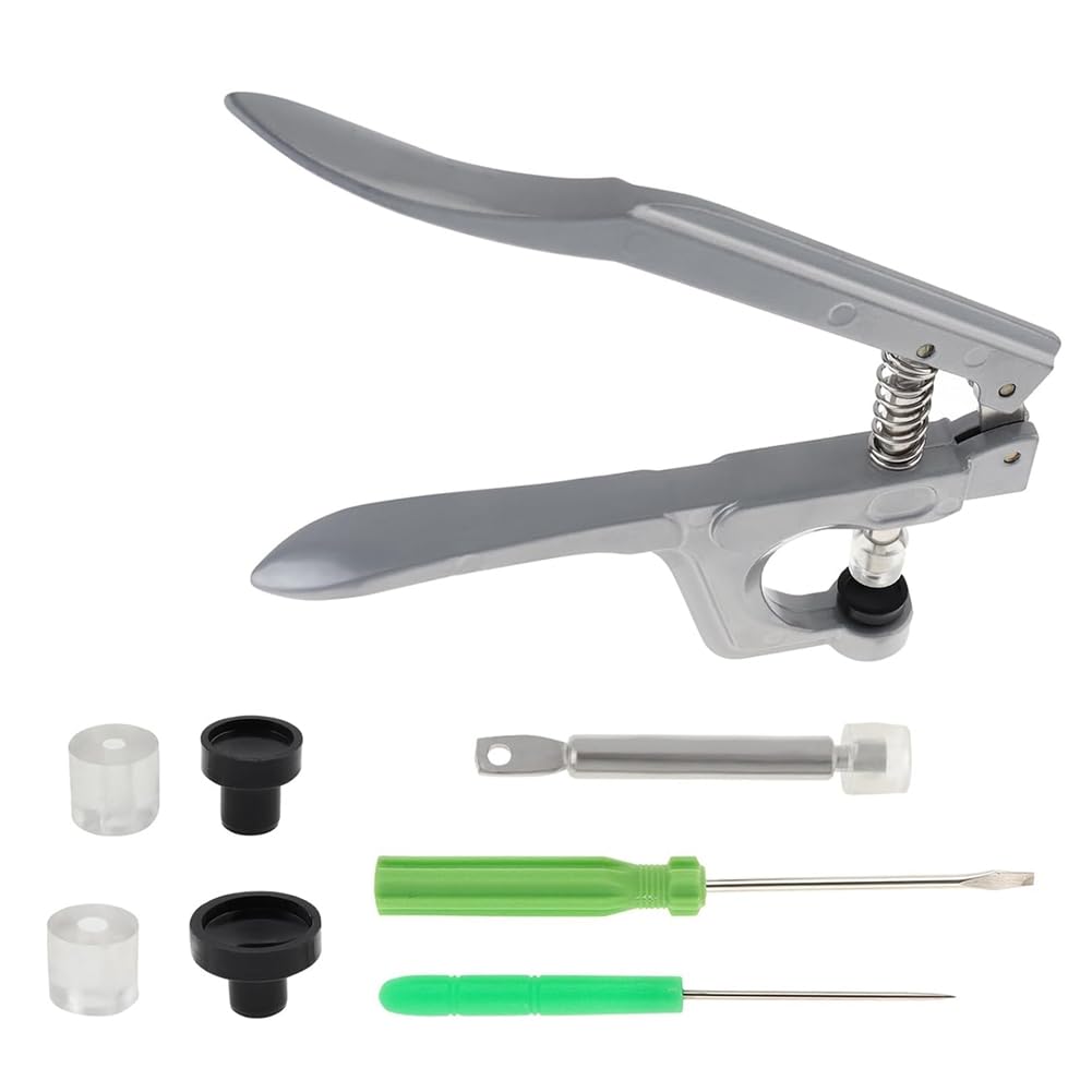 Kochenty Women's As Shown Snap Pliers For Crafts Clothing, Snaps Fasteners Kit With Press Pliers Installment Tool, No-Sew Button Snap Fastener