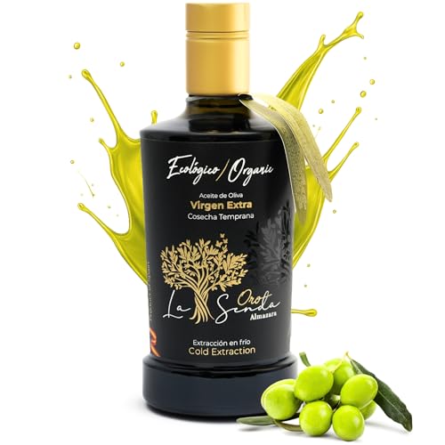 Almazara la Senda - Aceite de Oliva Virgen Extra | AOVE Gourmet Premium Picual & Cornicabra | Cosecha Temprana, Prensado en Frío | Regalo de España (500ml)