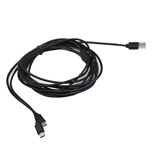 Y-Splitter USB C-Ladekabel für PS5-Wireless-Controller Schnellladen von USB A zum Split-USB-Typ C-Kabel für Mobiltelefone für das Home Office