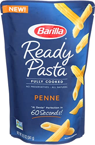 BARILLA Ready Pasta, Penne Non-GMO, No Preservatives 8.5 Ounce (Pack of 6)