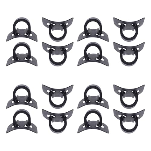 Clips de cables para bicicleta BESTonZON abrazaderas tipo C metálicas para freno de montaña