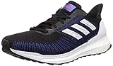 schwarz adidas Herren Boost St 19 M Laufschuhe, Schwarz Core Black Dash Grey Solar Red, 44 2/3 EU