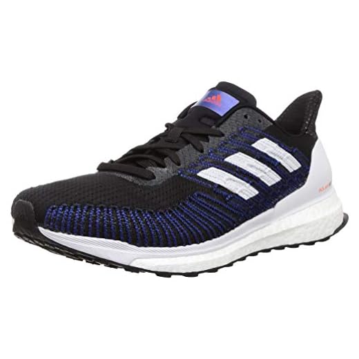 Adidas Boost ST 19 M, Zapatillas Running Hombre, Negro (Core Black/Dash Grey/Solar Red), 40 2/3 EU