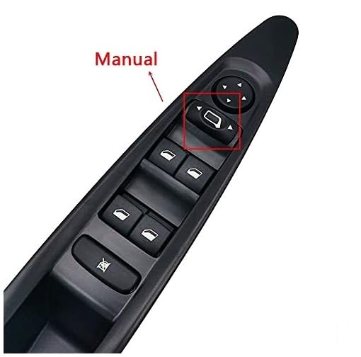 Interrupteur commande vitre électrique Citroen C4 2004-2010 bouton manuel - 2