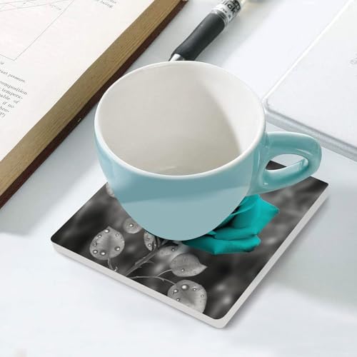 Dessous de verre absorbants en céramique de qualité supérieure et liège - 6