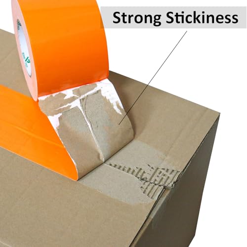 Image of BOMEI PACK 4inch Wide Green Duct Tape, Heavy Duty Strong Waterproof Industrial Color Duct Tape 9.0mil x 4inch x 60yds for Packing and Repairing