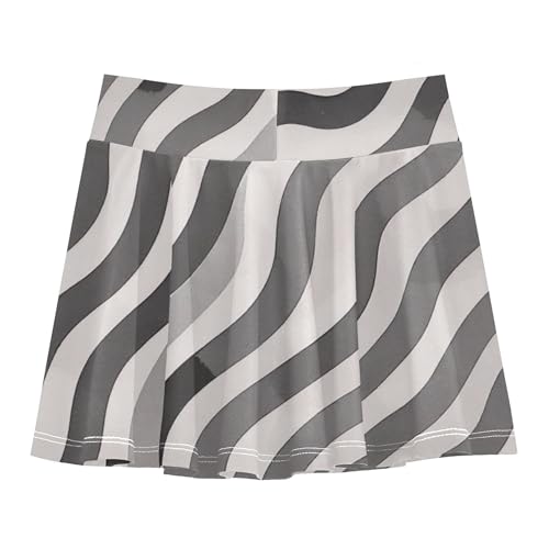 Girl Athletic Skort with Shorts Flowy Little Girl Skort Scort Skirt for Kids with Pockets2