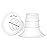 Maymom 14 mm Flange Insert Compatible with Elvie Single/Double Electric, Elvie Stride Cup (24mm), Compatible with Medela PersonalFit Flex Shield, Not Original Elvie Replacement Parts