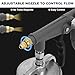 GS Undercoating Spray Gun Kit,Undercoating Gun for Vehicles, Truck Bed Liner Coating,Rubberized Undercoat,Car Rust Proofing Bedliner Under Coating Gun with Suction Feed Cup,360° Spray Hoses (Gray)