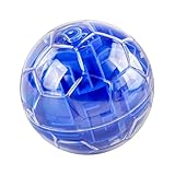 POFET Labyrinthball-Spielzeug, Mini-3D-Zauberpuzzle-Spielzeug, Metallperlen-Labyrinth, Intelligenz- und Ideenlabyrinth-Spiel, klassisches Puzzle, Denksportaufgaben, Geschenke