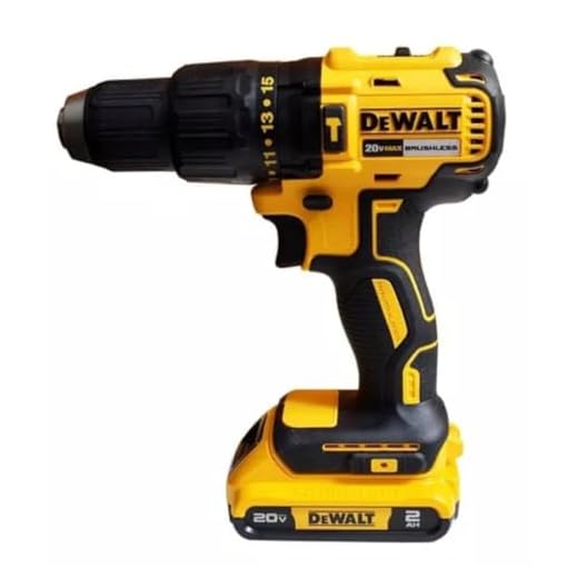 Dewalt Parafusadeira e Furadeira de Impacto 13mm, Modelo DCD7781D1BR, Com Maleta de Ferramentas, 1 Bateria, 1 Carregador, 20V MAX Li-Ion