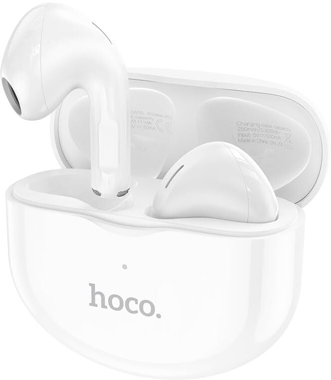 HOCO EW35 Earbuds in open charging case