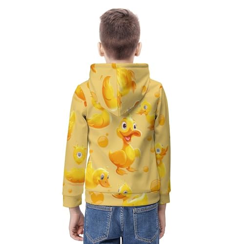 Sweat à capuche canard pour enfant idéal pour les sorties au parc en automne