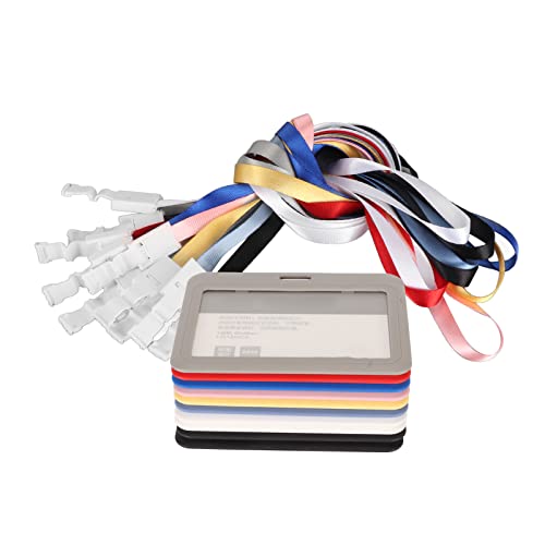 xuuyuu ID�J�[�h�z���_�[ 10�Z�b�g �A�\�[�g�J���[ �t���X�g���H�v���X�`�b�N �y���Ċۊp ���[���t�� ��Ђ�w�Z�p (����)